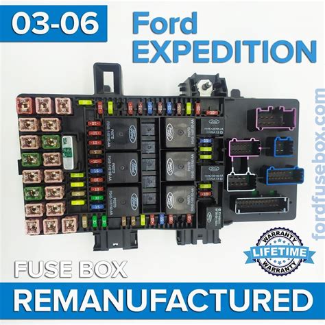 04 expedition central junction box|ford expedition fusion box.